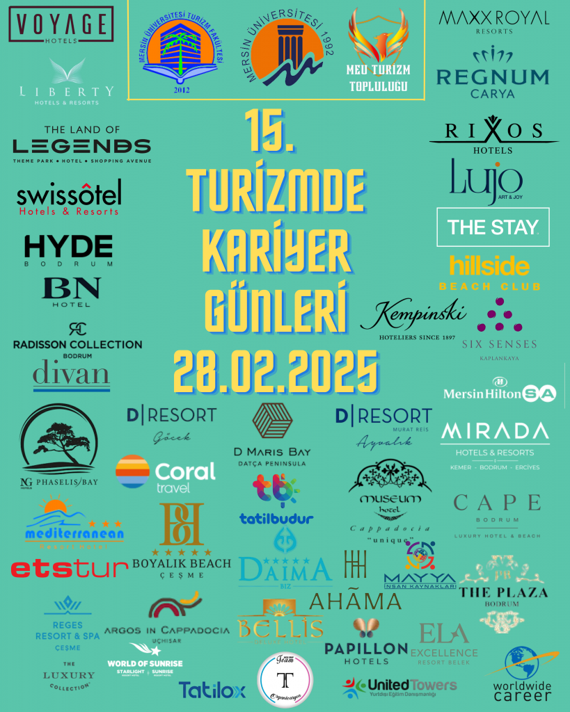 15. Turizmde Kariyer Günleri etkinliği düzenlendi detayı için tıklayınız